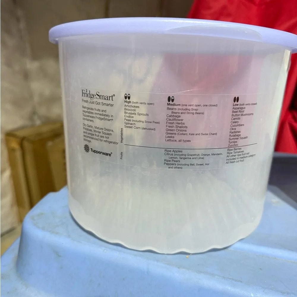 Tupperware FridgeSmart Clear Storage Container - Picture 3 of 4